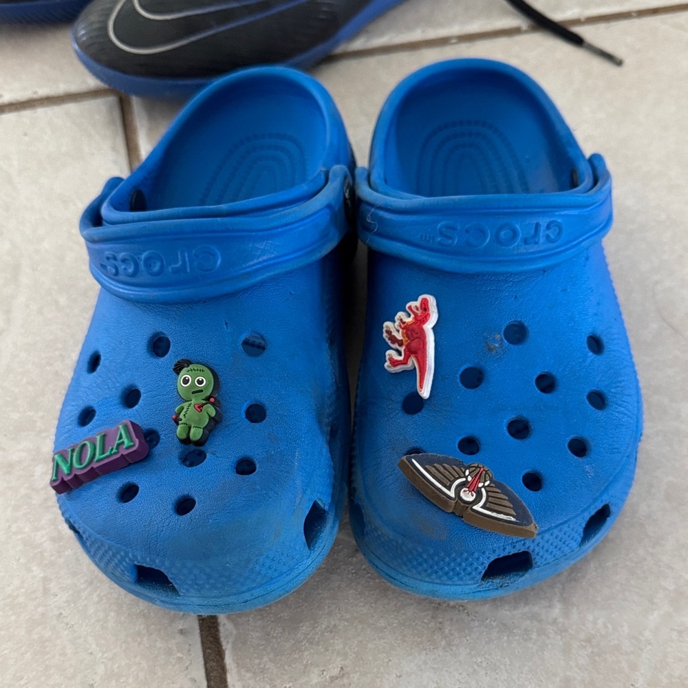 CROCS Kids Blue (No Charms)